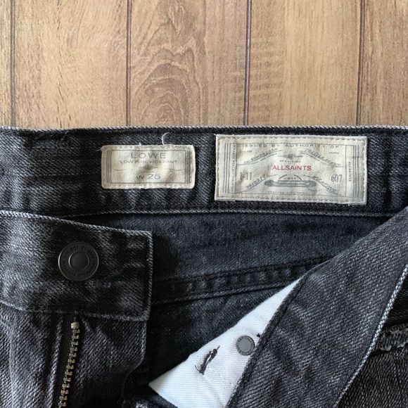 Black denim shorts - Picture 3 of 4